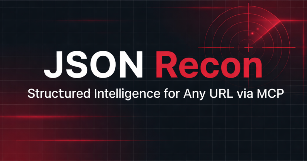JSON Recon MCP Server - Automated Schema.org Google Compliant JSON-LD ...